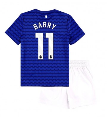 Everton Thierno Barry #11 Replika Hemmatröja Barn 2025-26 Kortärmad (+ Korta byxor)
